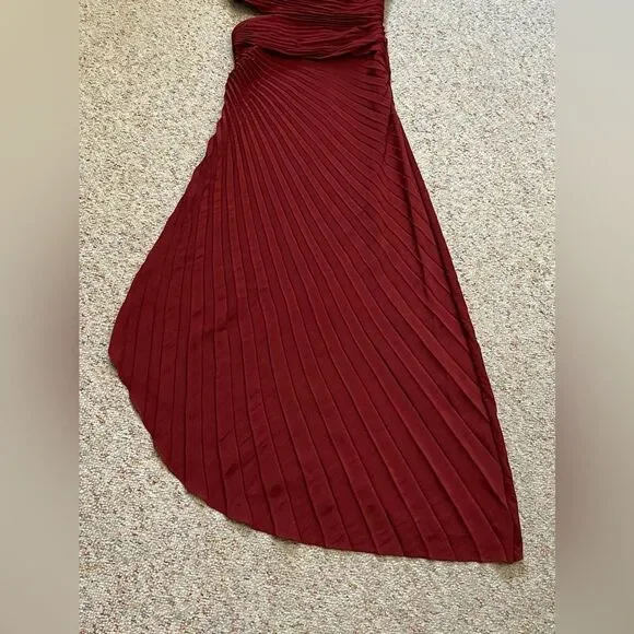 A.L.C. Strapless Pleated Dress size 2